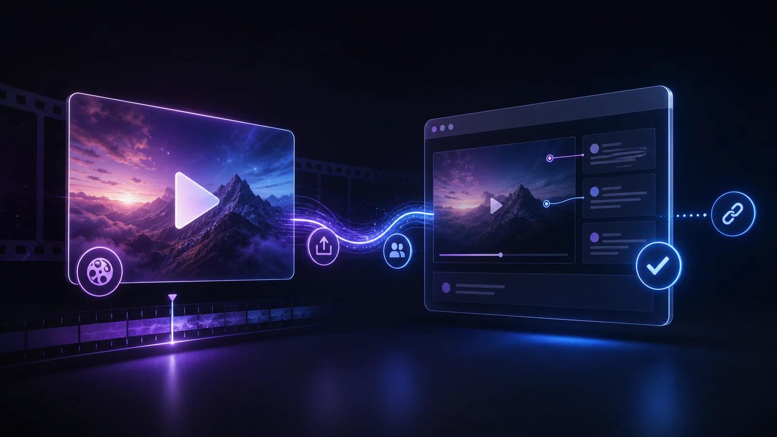 From AI video export to client review: a link-based delivery workflow From AI video export to client review: a link-based delivery workflow