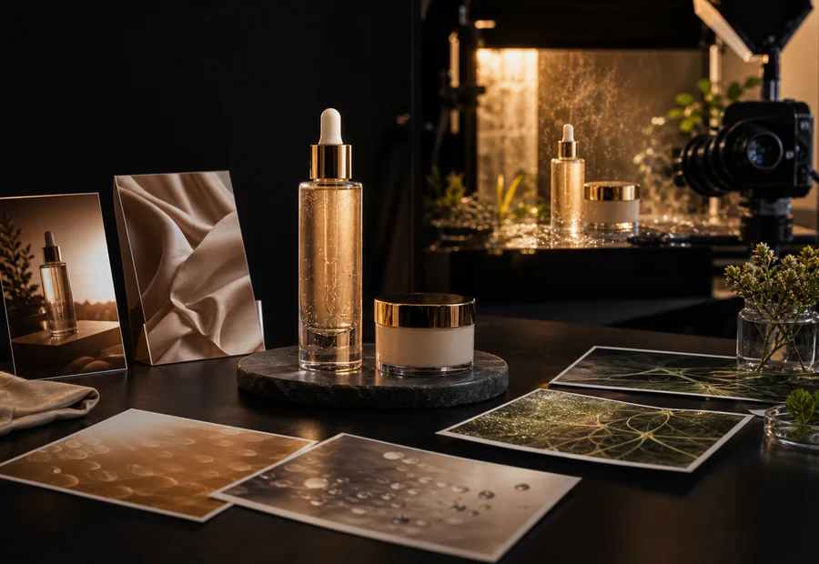 Product image references prepared for Gemini Omni video generation